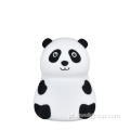 Lâmpada noturna de silicone de desenho animado de panda